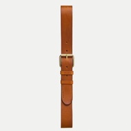 NUDIE JEANS CO - PEDERSSON LEATHER BELT TOFFEE BROWN - TOFFEE BROWN