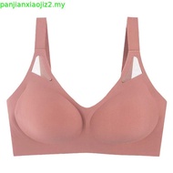 Plus Size Bra Seamless Full Cup 70F-100E Large Breasts Show Small Anti-Shock Anti-Sagging No Steel R