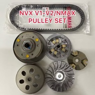 PULLEY SET (3 IN 1) TAKAL SET B65 B8R YAMAHA NVX155 V1-V2/N-MAXV1-V2  [ FRONT PULLEY / REAR PULLEY /