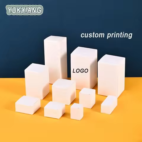 Wholesale Customized Logo 50-Piece Packaging Boxes for Lipstick, Perfume, Essential Oil Bottles, and