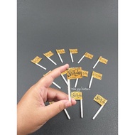 HAPPY BIRTHDAY FLAG DECORATIONS / FLAG CAKE TOPPER