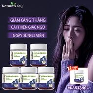 NATURE'S KEY Melatonin 5mg Sleep gummies 60 tablets Support to improve Sleep Buy 5 get 1 free