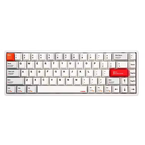 Everglide AE68-8K Mechanical Keyboard Magnetic Switch Axis AE68/8k Low Delay PBT Key Caps Wired ABS 