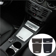 For Mercedes Benz CLA GLA A Class W117 W176 X156 ABS Car Center Storage Box Panel Trim Cover Sticker