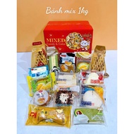 Combo 1Kg Mixed Cakes of All Kinds - 10-12 Cakes