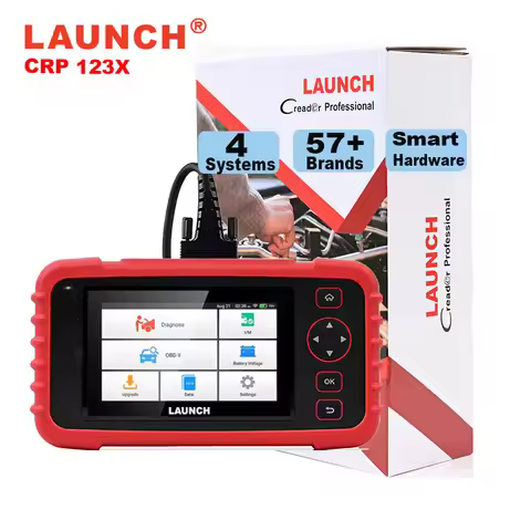 2025 Newest Launch Obd2 Crp123X V3.0 Crp123X 123X Obd2 Premium Diagnostic Scanner Tool