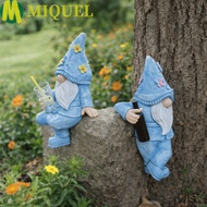 MIQUELZA Easter Garden Gnome, Little dwarf 3-Piece Set Resin Figurine, Accessories Resin Material Ru