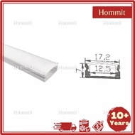 1M LED strip light aluminium U channel / profile track surface mounting
