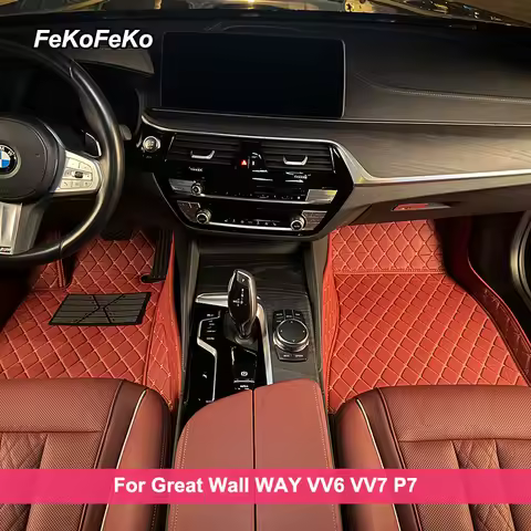 Custom Car Floor Mats For Great Wall WAY VV6 VV7 P7 Auto Carpets Foot Coche Accessories
