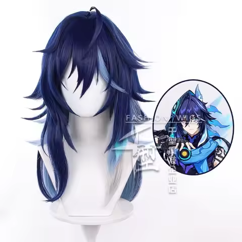 Game Ororon Cosplay Wig Ororon Simulated Scalp Heat Resistant Synthetic Hair Genshin Impact Cosplay 