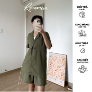 Comfy Day - Set quần áo linen Remmus cho nữ