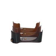 PU Leather Half Body Camera Case For Canon PowerShot G1X Mark III G1XIII G1X3 Bottom Case