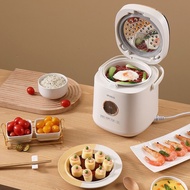 S-T💗Japanese Low Sugar Rice Cooker Mini Household Rice Soup Separation Draining Rice Small Electric Rice Cooker2Multi-Fu