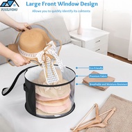 [YouLiving] Non-Woven Hat Storage Box, Foldable Closet Organiser with Large Capacity