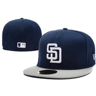 1643 San Diego Padres Men Cotton Embroidery Size Cap MLB Team Summer Full Sealing summer Casual Hat