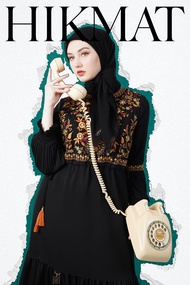 Terbaru Abaya Hikmat Fashion/Gamis/Abaya Turkiye D7856