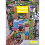 TOSI CUBE MAGNETIC BlOCK MINE STACKING TOY/