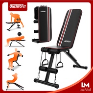 OneTwoFit Ghế tập tạ đa năng Ghế gập bụng chống đẩy tập gym đa năng có thể gấp lại Có thể điều chỉnh