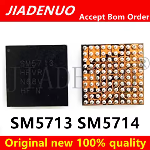 (5pcs) SM5713 SM5714 Charging power IC For A8S G8870 A125, A12 A22 S10 S10+ A40 A50 A60 A405, A505, 