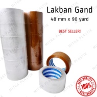Gand Clear Brown Duct Tape 2" OPP Tape Solatip 48 mm 90 yards 2 inch Equivalent to Nachi