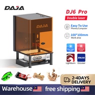 DAJA DJ6 Pro Laser Engraver Machine New Upgrade Fully Protected Engraving For Metal Stainless Steel 
