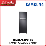 SAMSUNG Kulkas 2 Pintu Kapasitas 255 Liter RT25FARBDB1-SE