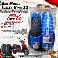 Ban Motor FDR CITY GO Ring 12 Ban Tubles Depan Belakang Motor Matic Scoopy Ring 12 Tubeless