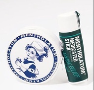 日本附錄 曼秀雷敦 收納包筆袋化妝袋 護唇膏軟膏造型兩件組