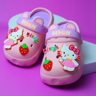 Shoemii Kids Girl Fashion Cute Cartoon Non-Slip Sandal J3HY-K111C