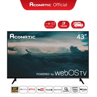 Aconatic ทีวี 43 นิ้ว LED 4K HDR WebOS TV (Wee 2.0) รุ่น 43US200AN Smart TV สมาร์ททีวี ระะบบปฏิบัติการ WebOS (รับประกัน 3 ปี)