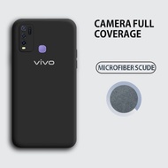 case vivo y30 y30i y50 casing candy logo silicon 3d camera - hitam vivo y50