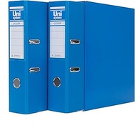 Unisystem 92324 A4 Module with 2 Lever Arch Files 65mm Blue