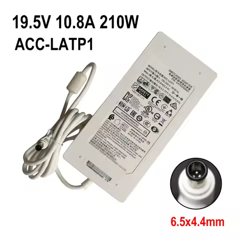 19.5V 10.8A 210W AC Adapter ACC-LATP1 For LG 38WN95C Monitor Slim 210W EAY65068601 ACC-LATP2 Power S