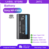 แบตกล้อง Sony NP-F990/F980/F970-F960 (13400 mAh ) สำหรับ NP-F990 NP-980 NP-F970 NP-F960 NP-F975 NP-F