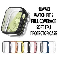 Huawei Watch FIT 3 Protector Casing Full Coverage Soft TPU Cover Huawei Watch Fit3 Protective Case H