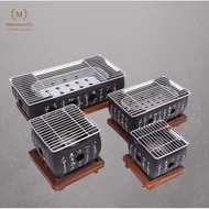 Hibachi Japanese BBQ Grill Square Size S | Grilling Tools by Mamasan.Co