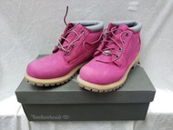 全新Timberland猄皮粉紅色短靴(Boots)