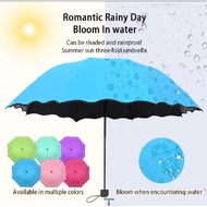 3D folding umbrella anti ultra violet