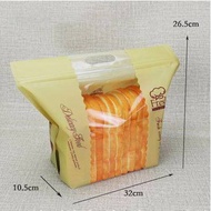 (Code PV19) 50 Sheets Snack Bag Cookie With Handle No Need To Put In A Plastic Again 2-Sided Pattern