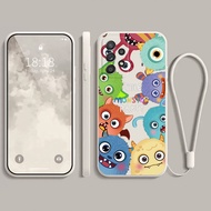 Phone case for Samsung A32 case Samsung A23 A33 5G A34 A52 A52S 5G A53 5G A54 5G A13 4G A72 Monsters cute case soft phone case cover