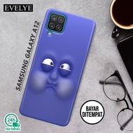 Case Samsung A12- Evelye - Samsung A12 - Casing - Case - Mobile Phone Case - Softcase - Hardcase - C