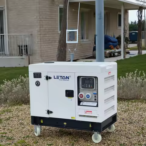 LETON POWER 15kw Generator 60 hz 120/240v Silent Generator 5kw 6kva 8kva Silent Generators for Whole