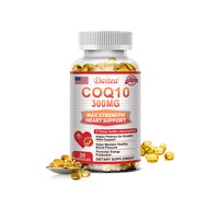 Organic CoQ10 Supplement 300mg Promotes Cardiovascular and Heart Health Provides Energy for Overall 