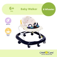 Child Care Bunny Baby Walker (8 Wheeler) (Musical Walker) (Collapsible)