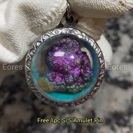 Colorful Leklai Pendant 彩色力泥吊坠 Leklai Amulet 马来西亚力泥 100% Natural Leklai