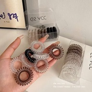 XO Set of 9 spring hair ties that don't break hair for women, Korean style