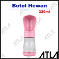 Portable Dog Water Bottle 330 Pet Dog Water Bottle Travel 330ml