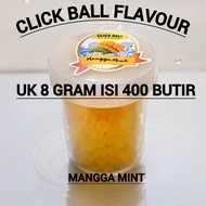 Bola klik mint click ball flavour mint rasa mangga 8 gram isi 400 butir kualitas dan harga terbaik