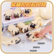 Viral Squishy Toy Cute Animal Shape Dog Pug Dog Stress Relief Filled With Habagou Sand