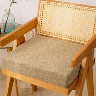 35d thick high-density sponge cushion linen sofa cushion bay window cushion chair cushion